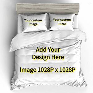 寝具セットカスタマイズされたデザイン3Dプリントセット布団カバー枕カバーベッドシート。画像1028px1028pの画像サイズを送信します