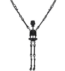 Подвесные ожерелья L L Halloween Skeleton Collece для женщин призрак Skl Long Girl