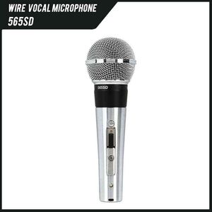Microfones de alta qualidade dinâmica dinâmica 565SD Microfone Microfona Profissional para Shure 565SD Microfone Karaoke Shows ao vivo T220916