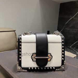 22S Designer Bag Bags Fashion Rivet Bag Cool Girl Shoulder Bags Leather Strap Women -Bag Designer Clutch Bag Young Cross Bags Top Quality S