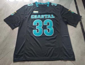 American College Football Wear Coastal Carolina Chanticleers Adam Randall black jersey