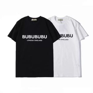 Camiseta masculina listrada preta e branca com estampa de monograma vários estilos 100% algodão antirrugas antiborboto designer de moda manga curta 3XL