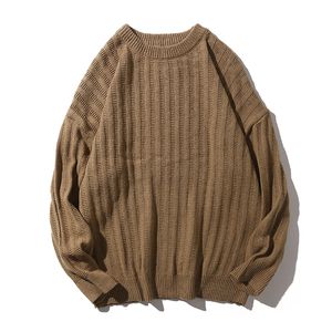 Men s Sweaters Men S Spring Autumn Winter Clothes Pull OverSized 4XL 5XL Korea Style Casual Standard Pullovers 220916