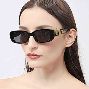 Sun Glass New Fashion Dragon Element kleine Sonnenbrille Männer und Frauen Straßenfotografie Personalisierte Punk -Sonnenbrille