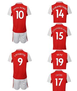 Jerseys de futebol com shorts 10 Smith Rowe 9 LACA Zette personalizada 22-23 Yakuda Football Wear 7 Saka 5 Thomas 35 Martinelli 9 G.Jesus 19 Pepe 3 Ti Erney Design Your Own