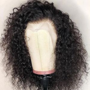Brazilian Deep Wave Curly Lace Front Wig 100% Human Hair Unit 16-28 Inches Full Lace Wig for Black Women