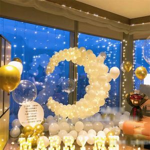 Christmas Decorations Moon balloon arch structure wedding party decoration background wall arch modeling 220916