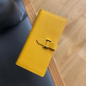 Geldbörsen ZKW Fashion Clutch Wallet Rindsleder Langes Design Damen Echtes Leder Große Kapazität