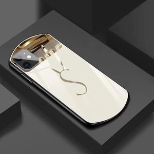 Beautiful Designer Mirror Phone Cases for iPhone 15 14 13 12 11 Pro Max Luxury Brand Hi Quality 18 17 16 15pro 14pro 13pro 12pro 11Pro X Xs Xr Xsmax 7 8 Case with Logo Box