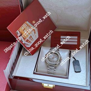 Supe Watch U1F Factory Grey Arabic Dial Mens Cal.324 Automatic Movement 40 mm Watch Classic 5711 Watches Transparent Wristwatches With New Original Box