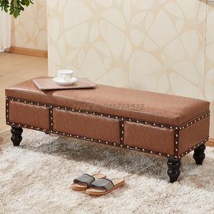 Clothing Storage American Solid Wood Sofa Stool Store Small Shoe Try To Change Shoes Long Bed End Sto