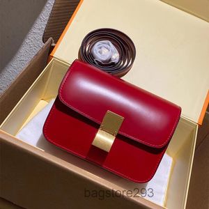 A the Top Designer New Designer Brand Luxury Women Square Square Square Bag أصلي كتف الكتف رسول رسول Crossbody Saddle Tofu Bag Retro Classic Fashion 2022