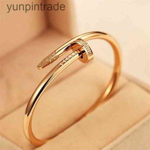 Just a Clou Nail Bracelet Luxury Jewelry Set Auger Lovers Men and Women cm Gold RoseSier216W2380
