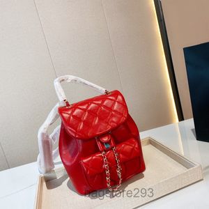 Mochilas retrô clássicas francesas sofisticadas Sacos de moda femininas Cadeias de abas Diamante Lattice acolchoado Designer Sacoche Sacos ao ar livre atacado Bolsa de viagem de luxo 2022