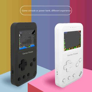 Portable Game Players GamePower Mini Game Console Portable Charging Treasure 8000mah Mobile Power Handheld Game Console 99 Classic Games T220916