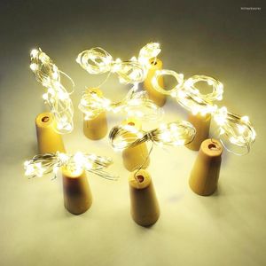Stringhe LED Filo argentato RGB/Bianco caldo/Bianco 3 Luci natalizie a batteria per decorazioni natalizie per feste di nozze