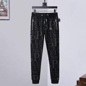 Plein Bear Mens Calças Jogging Calças Pedras Góticas PP Crânios Mens Mulheres Calças Esportes Designers de Luxo Sweatpants Cordão Corredores Casal Marca Roupas 84605