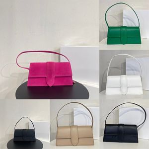 Evening Bags Designer le bambino Leather Bag long Velvet Handbag Shoulder Bags Luxury Hand Flap Bamnino Tote Noeud Version Grand