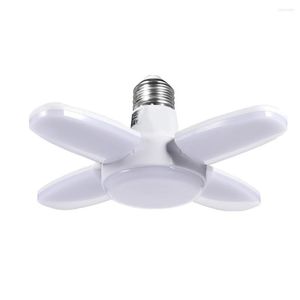 Ampul Fan Bıçak Zamanlama Lambası AC85-265V 28W 360 ° Katlanabilir LED Endüstriyel Işık Ev Tavan Garajı