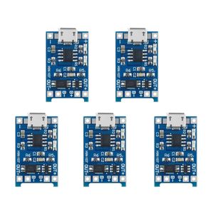 5V 1A Micro USB 18650 Lithium Battery Charging Board Charger Module and Protection Dual Functions TP4056
