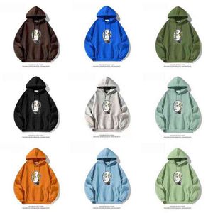 Herrtröjor tröjor mänsklig gjorde koreansk version casual hoodie tröjor