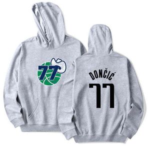 メンズフーディーズスウェットシャツLuka Doncic Fanshoodiesスウェットシャツメンズ新しいファッション愛好