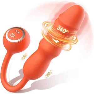 Толкание G Spot Dildo Vibrator для женщин стимулятор клитора