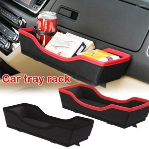 Scatola portaoggetti per organizer per auto Porta bevande creativo per tazza d'acqua automatica Organizzatori per rack multifunzione Styling