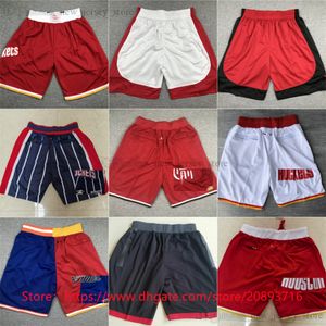 New Basketball JalenGreen JabariSmithJr. TariEason Shorts Classic JustDon With Pocket Hip Pop Pant Zipper Sweatpants Short