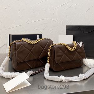 Serie Kaffeebraune Taschen Klassische Klappe Jumbo Medium Mode Frankreich Frauen Lammfell Leder Berühmte Luxus-Designer-Handtaschen CC 2022