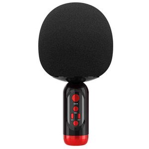 Mikrofone Drahtloses Bluetooth-Karaoke-Mikrofon Magic Voice Karaoke-Mikrofon mit Lautsprecher Karaoke-Mikrofone für Kinder und Erwachsene T220916