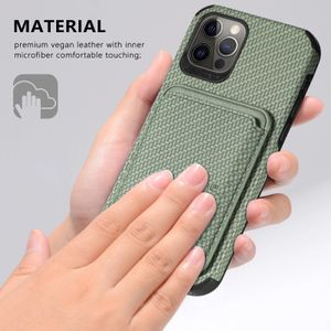 Carbon Fiber Magnet Leather Cases for Magsafe IPhone 15 14 11 12 13 Pro Max 13 Mini x xs xr 7 8 plus IPones Mac Safe Wallet Card Holder Cover