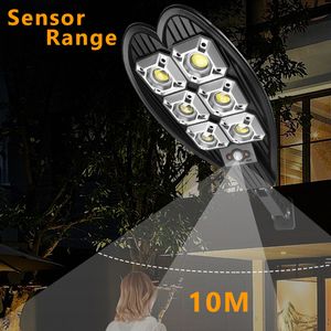 10000WATTS Solar Street Light 108cob Indução LED Lâmpada à prova d'água 10000lm Light mais brilhante Lanterna 10000mAh para jardim