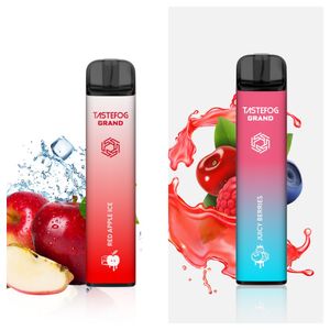 QK OEM grossistpriser engångsvape Vape Pen Pod Device Tastefog Grand 4000 Puffs Fruit Ice Rechargeble E-cigarett smak VAP