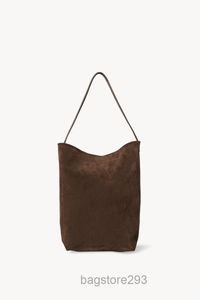 Evening Bags Large NS Park Tote In Chamois Head Layer The Row Ccowhide Single Shoulder BagEvening 2022