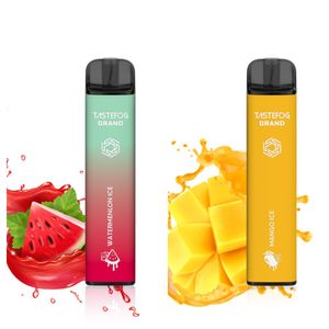 QK卸売eタバコディストリビューター使い捨てベイプペン充電式2％Tastefog Grand Manufacturer Direct Sale Fast 10 Premium Flavors