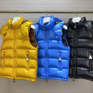 Novos homens para baixo coletes inverno puffer jaqueta roupas outerwear colete designer parka homens jaquetas com carta flor luxo streetwear unisex casacos roupas