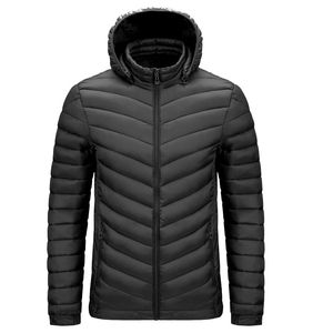 outdoor mens down jacket Large Size Pork Ribs Coat Lightweight Clothes Men Loose Autumn and Winter Clothes