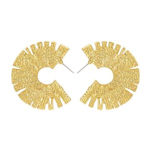 Orecchini pendenti in lega di metallo di moda Orecchini pendenti da donna retrò color oro Accessori per gioielli Regalo per feste
