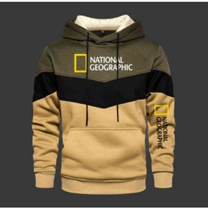 Erkek Hoodies Sweatshirts 2022 Erkekler Yeni İlkbahar ve Sonbahar National Geographic Araba Sweater Fermuar Spor Giyim Baskı UNISEX CAHET KUTUCU J