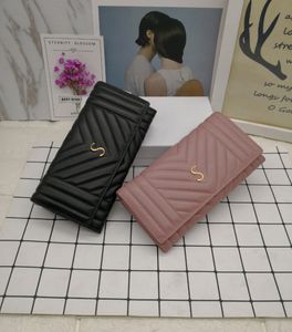 Fashion Designers WALLET Womens Genuine leather Wallets Tops Quality French style Coin Purse Handbags Paris Card Holder Clutch With Box Dust bag Y3385