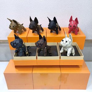 キーチェーンファッションキーバックル財布ペンダントバッグ犬デザインドールチェーンカーキーバックルキーチェーン13オプション