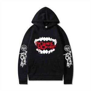 Мужские толстовки с капюшоном My Chemical Romance Hoodies Unisex Black Parade Punk Emo Rock Толстовка с капюшоном Зимняя куртка Пальто Одежда оверсайз Пуловер