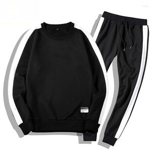 Männer Trainingsanzüge Moleton Masculino Mäntel Männer 2PC Outwear Sportsuit Sets Männliche Sweatshirts Set Kleidung Hosen Hoodies Plus Größe