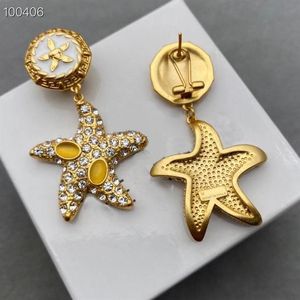 2021 new Luxury earring crystal women Stud for anniversary gift brand jewelry top quality anti allergy 925 silver needle brass gold pl272J