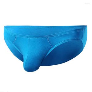 Underpants Soft Modal Underwear Sexy Men's Low-rise Jockstrap Briefs Breathable Males Bulge Pouch Panties Solid Basic