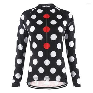 Giacche da corsa 2022 Design Donna Maglie da ciclismo Giacca Maglie a maniche lunghe Bicicletta Mtb Bike For Wear Triathlon Fashion Top