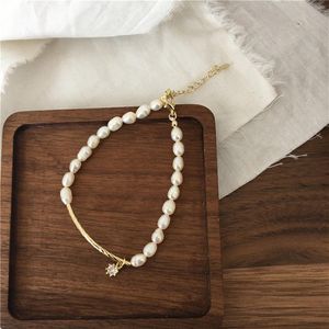 Pearl splater Bransoletka prosta moda pop -kobiece pasme biżuterii prezent walentynkowy gieszenie towarzyskie 226D