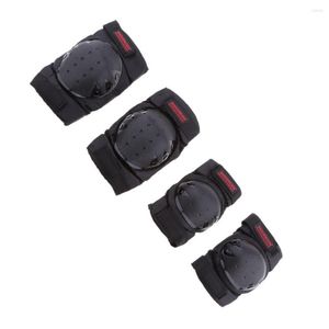 Motosiklet Zırhı 4pcs Diz Dirsek Koruyucusu Motokros Yarışı Shin Guard Pads Çocuklar İçin Koruyucu Dişli Yetişkinler