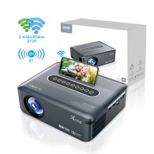 XNANO X1 Projector Android 9 OS Amlogic T972 Quad Core 8K 1080P 2.4g/5ghz Dual Wifi 2T2R BT Led 2GB RAM 16GB ROM